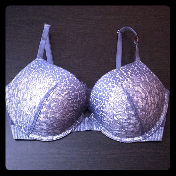 Victoria’s Secret, Blue Lace Push-Up Bra - Picture 1 of 7